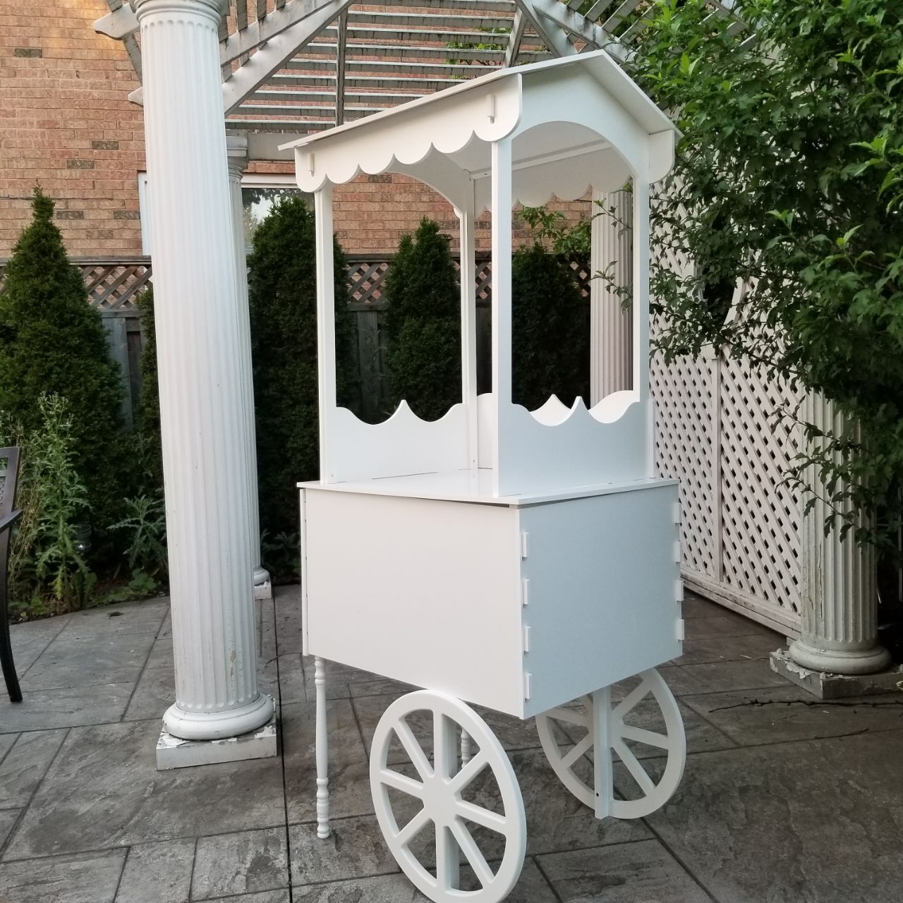 candy bar wagon, Mini Candy Cart, Party Decoration, Candy Bar Cart, Dessert Stand, Display Cart, PVC Cart